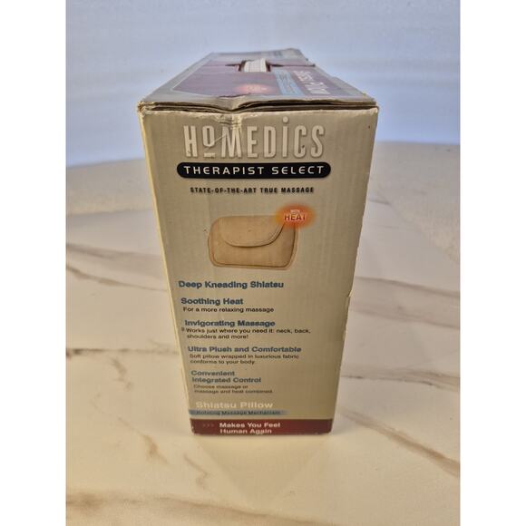 Homedics Shiatsu Rotating Massager Pillow Model SP-10H Heated - Picture 2 of 12